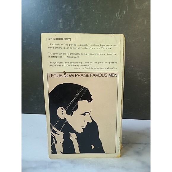 Let Us Praise Famous Men By James Agee And Walker Evans Paperback - Picture 9 of 10